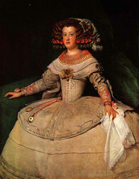 Diego Velazquez Portrait of Maria Teresa of Austria Spain oil painting art